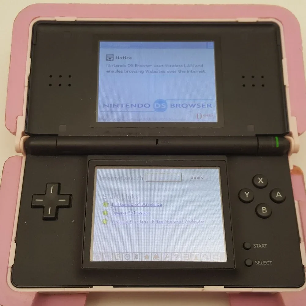 Nintendo DS Browser [ Opera ] (Nintendo DS, 2007) w/ Memory Expansion Pack USED